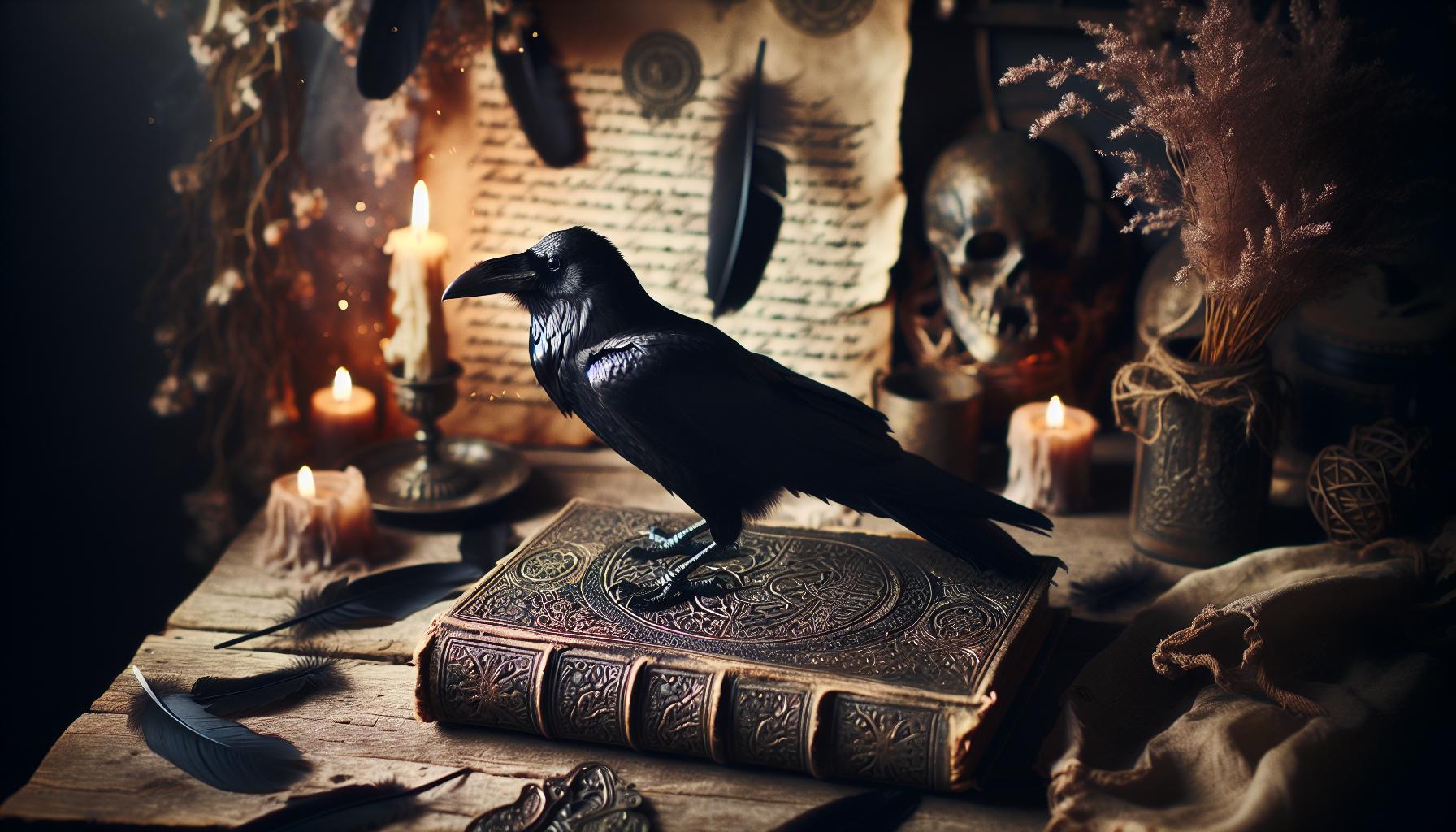 Ancient Wisdom: Ravens in Folklore and Spirituality