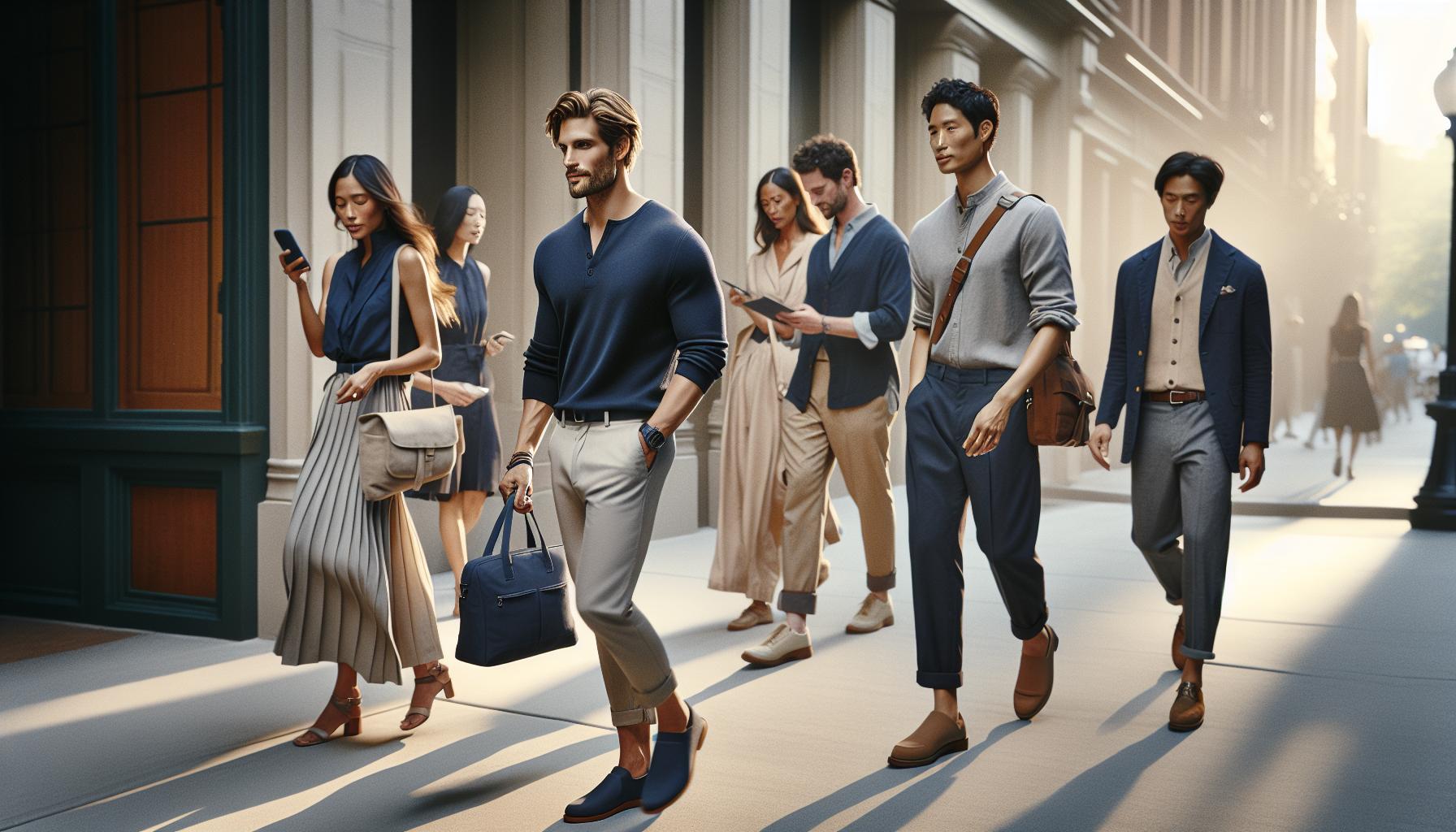 Navy and Neutrals: Creating Balanced Looks