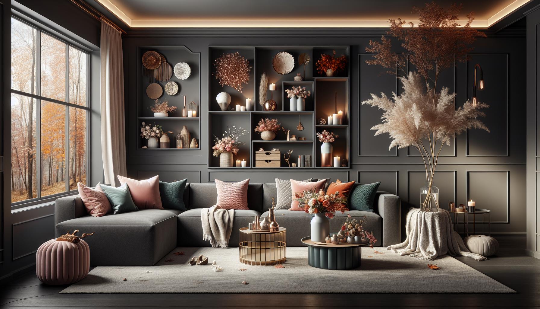 What Colors Go With Charcoal Grey Couch: Sophisticated Schemes 3 Seasonal Color Trends for Charcoal Grey Interiors