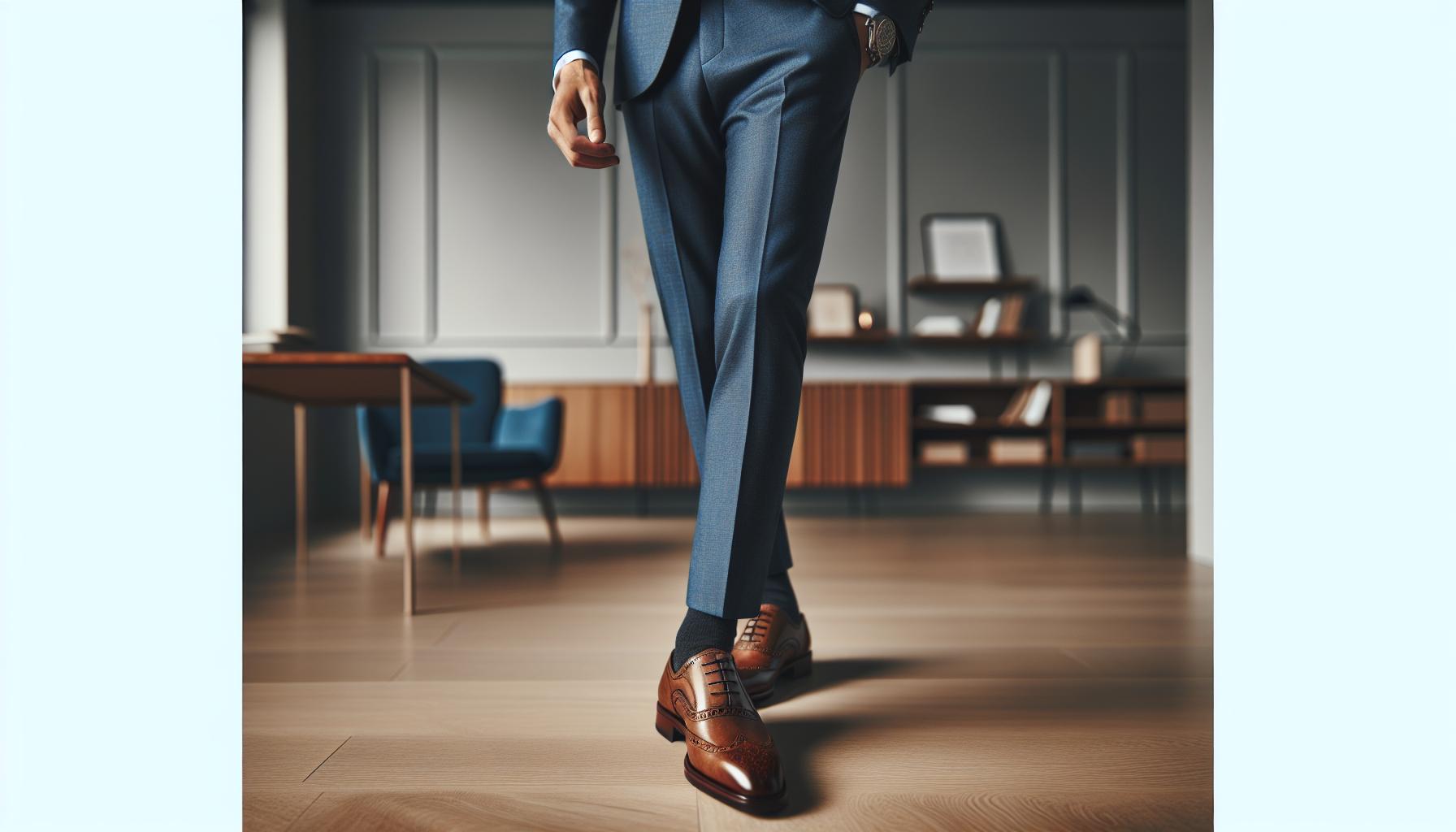 What Shoes to Wear with Blue Suit: Professional Pairings 1 What Shoes to Wear with Blue Suit: Professional Pairings