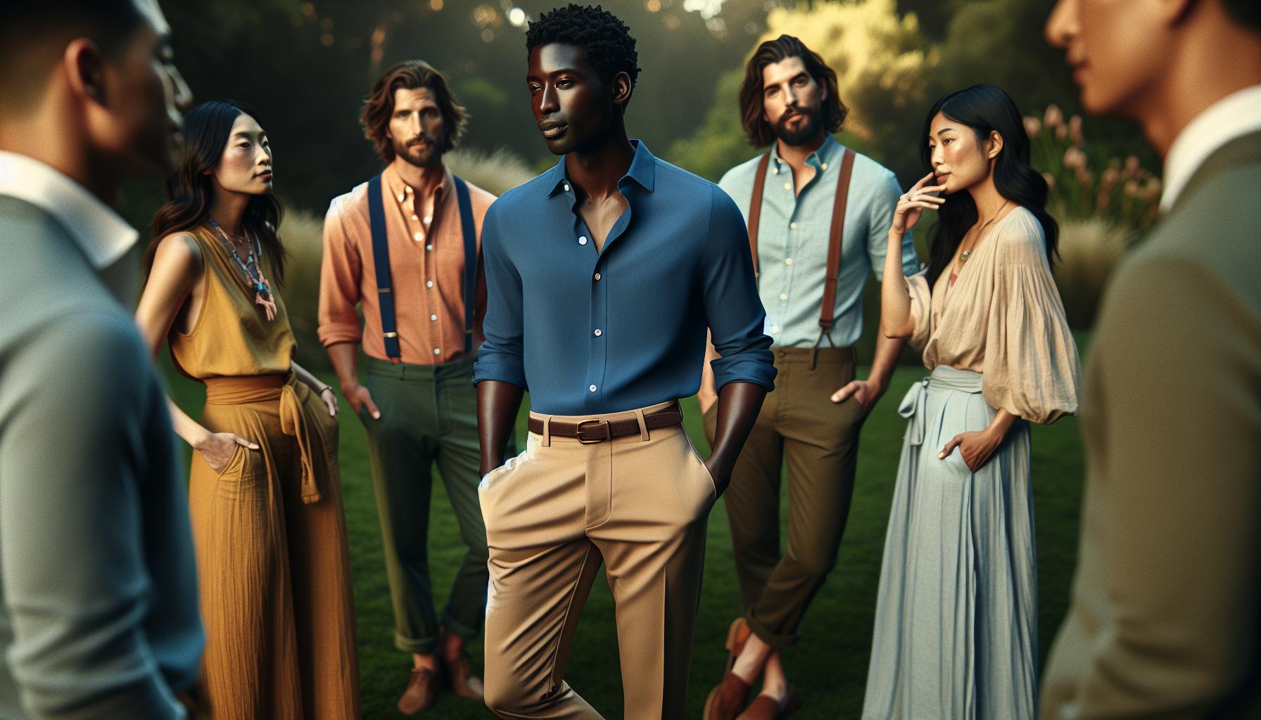 What Colors Complement a Blue Shirt?