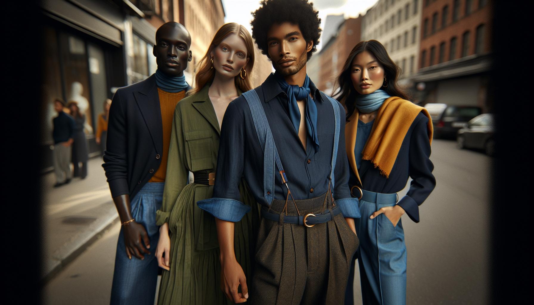 What Colors Complement Dark Blue in Fashion?