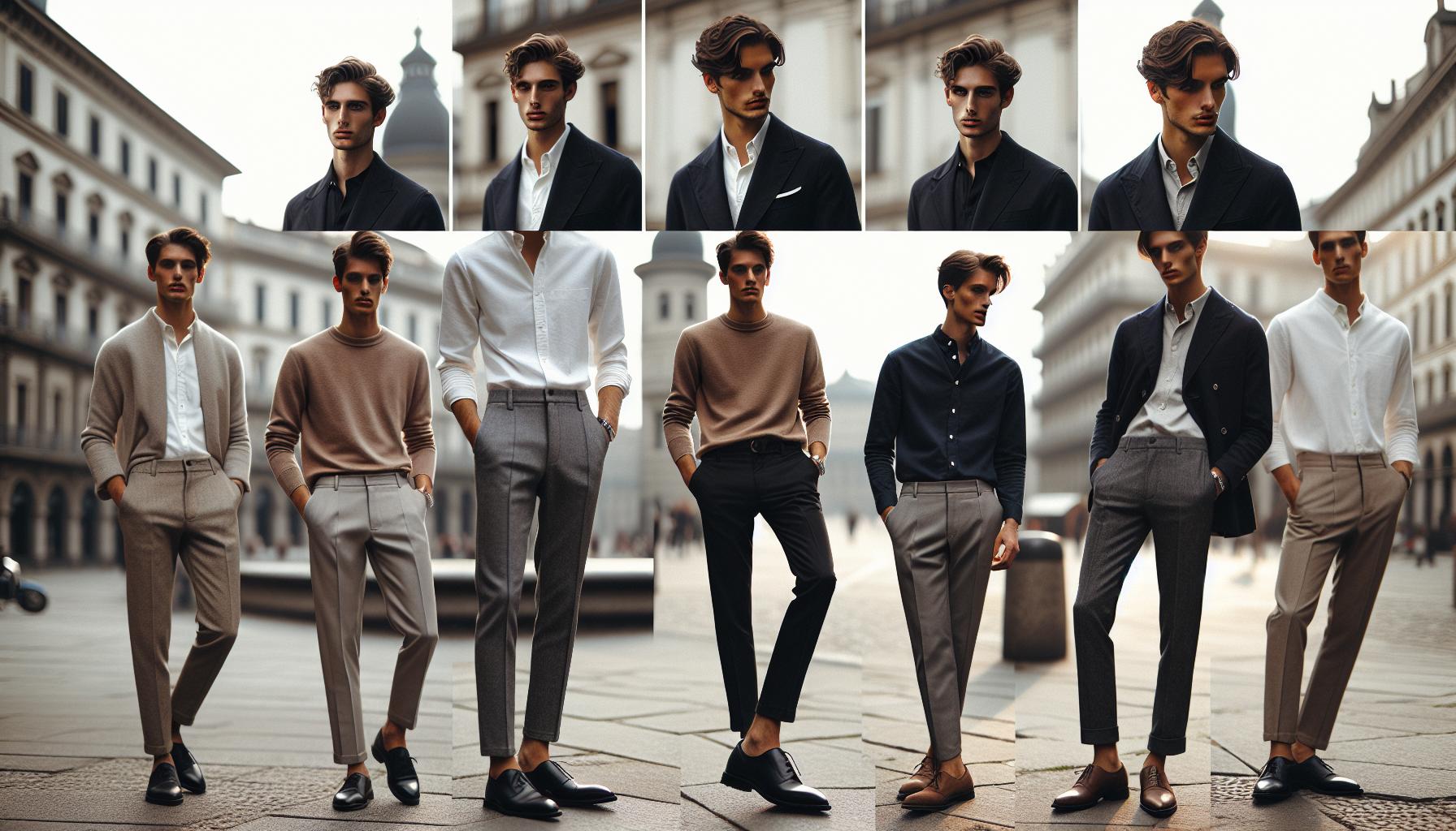 Timeless Color Combinations for Black Pants