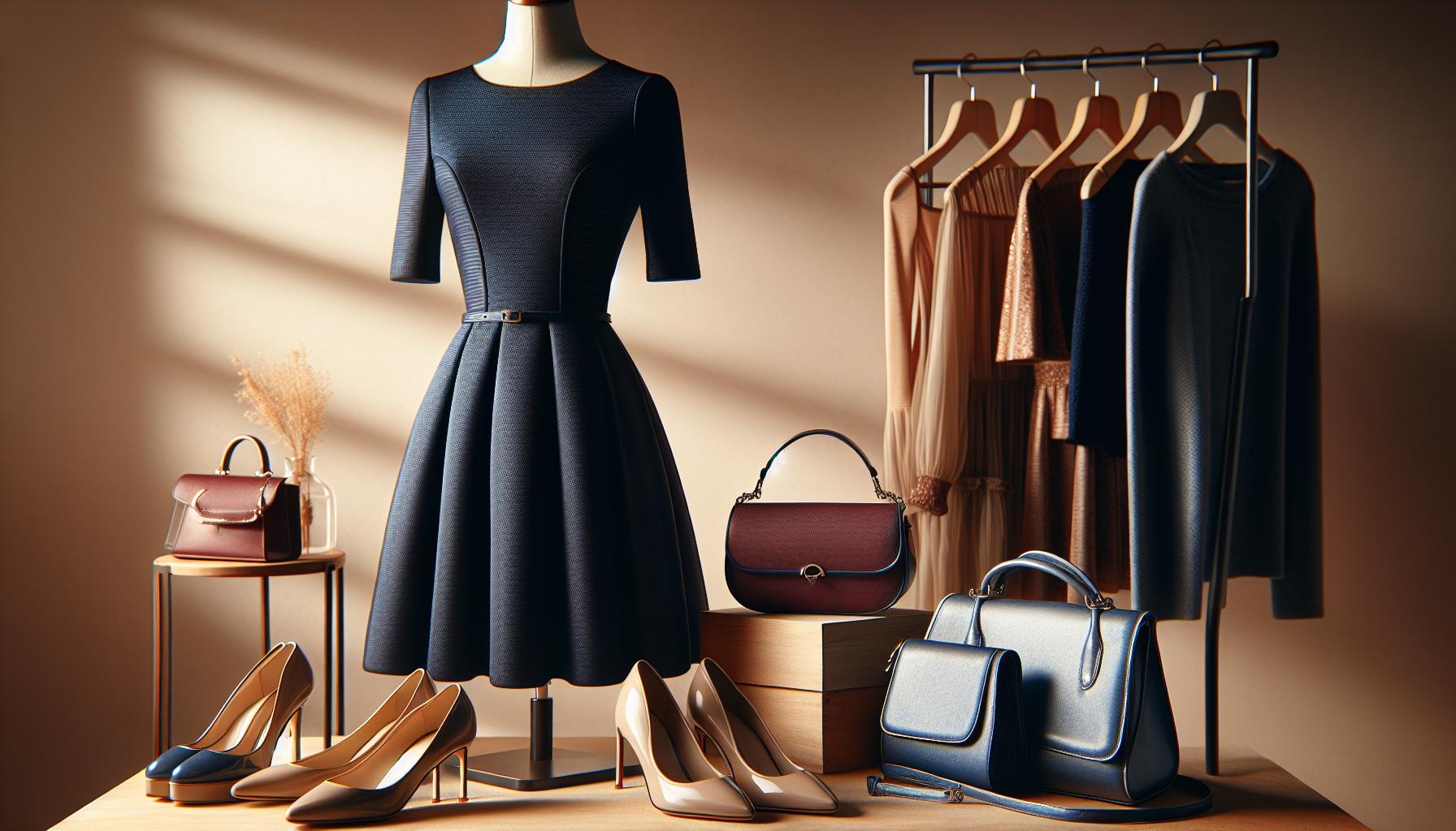 Accessorizing Your Navy Blue Dress: Shoe and Bag Pairings