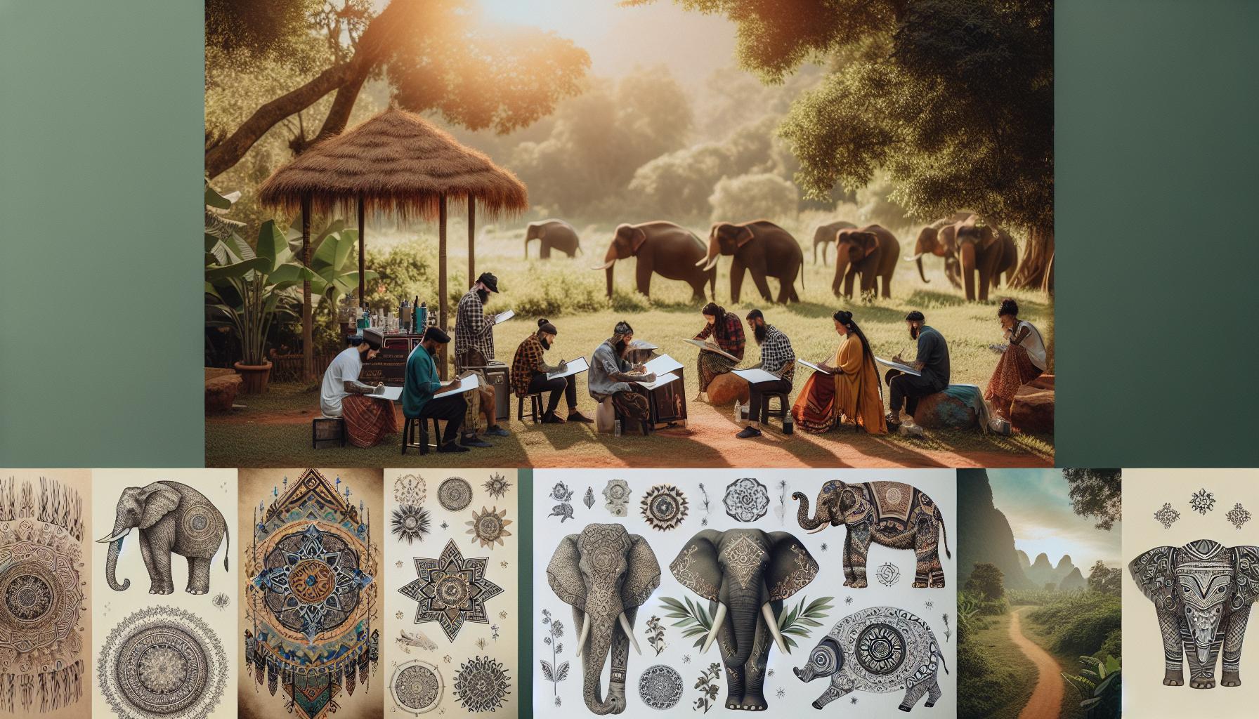 Popular Elephant Tattoo Designs and Styles