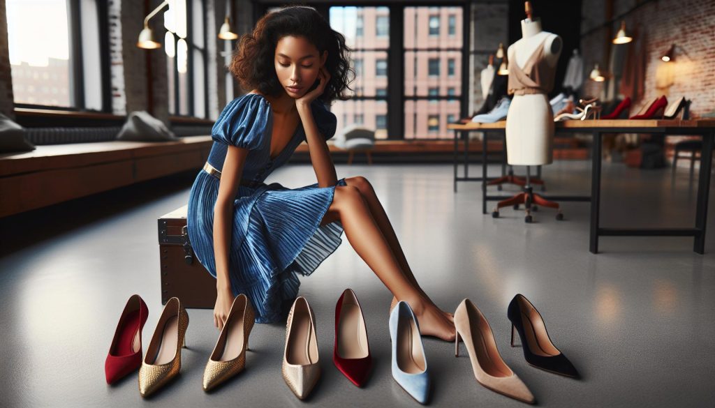 What Color Shoes Go With a Blue Dress: 5 Chic Options That Shine
